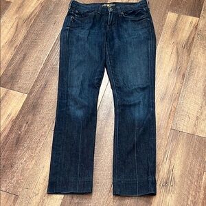 Lucky Brand Women's Dark Blue Straight Leg Jeans